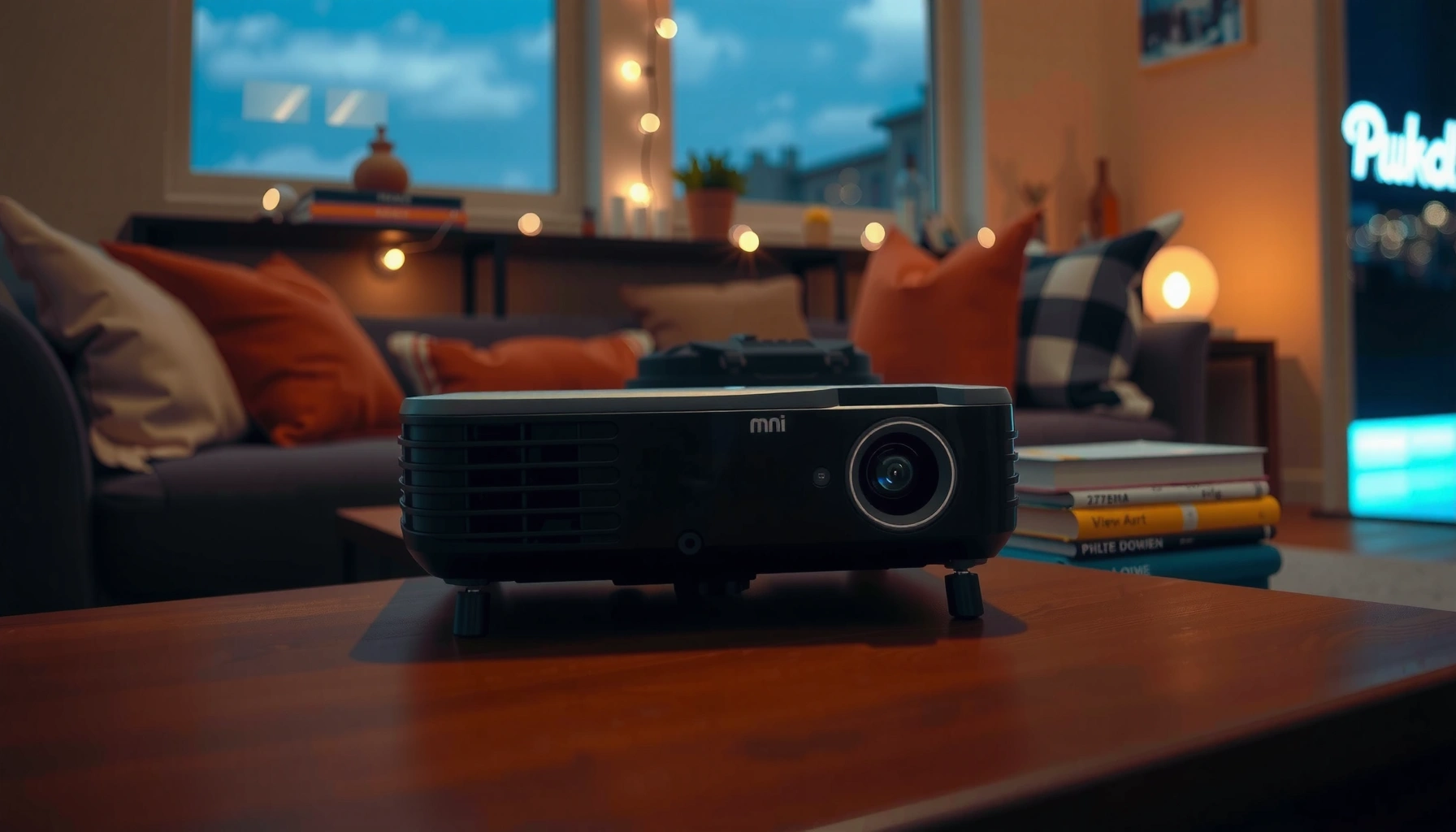 Infographic showing tips on the expected lifespan of mini projectors.