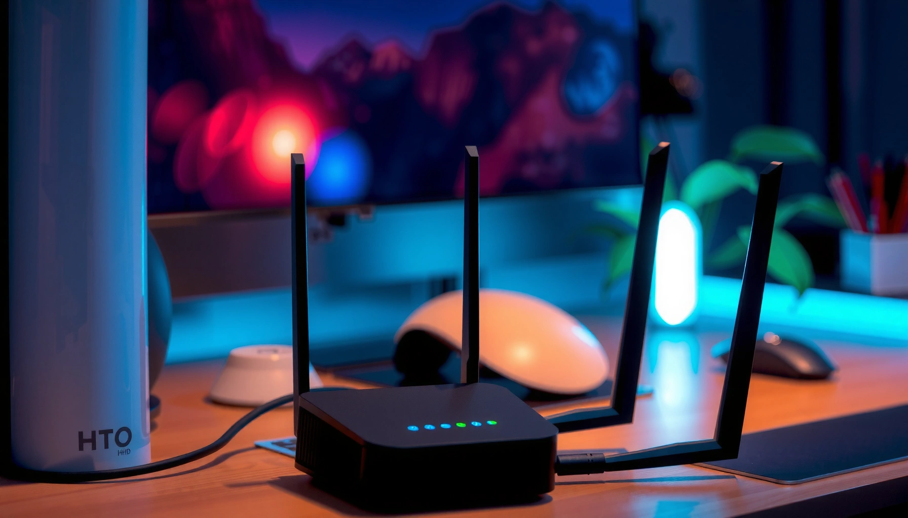 Illustration comparing a modem and a router, highlighting their differences and functions.
