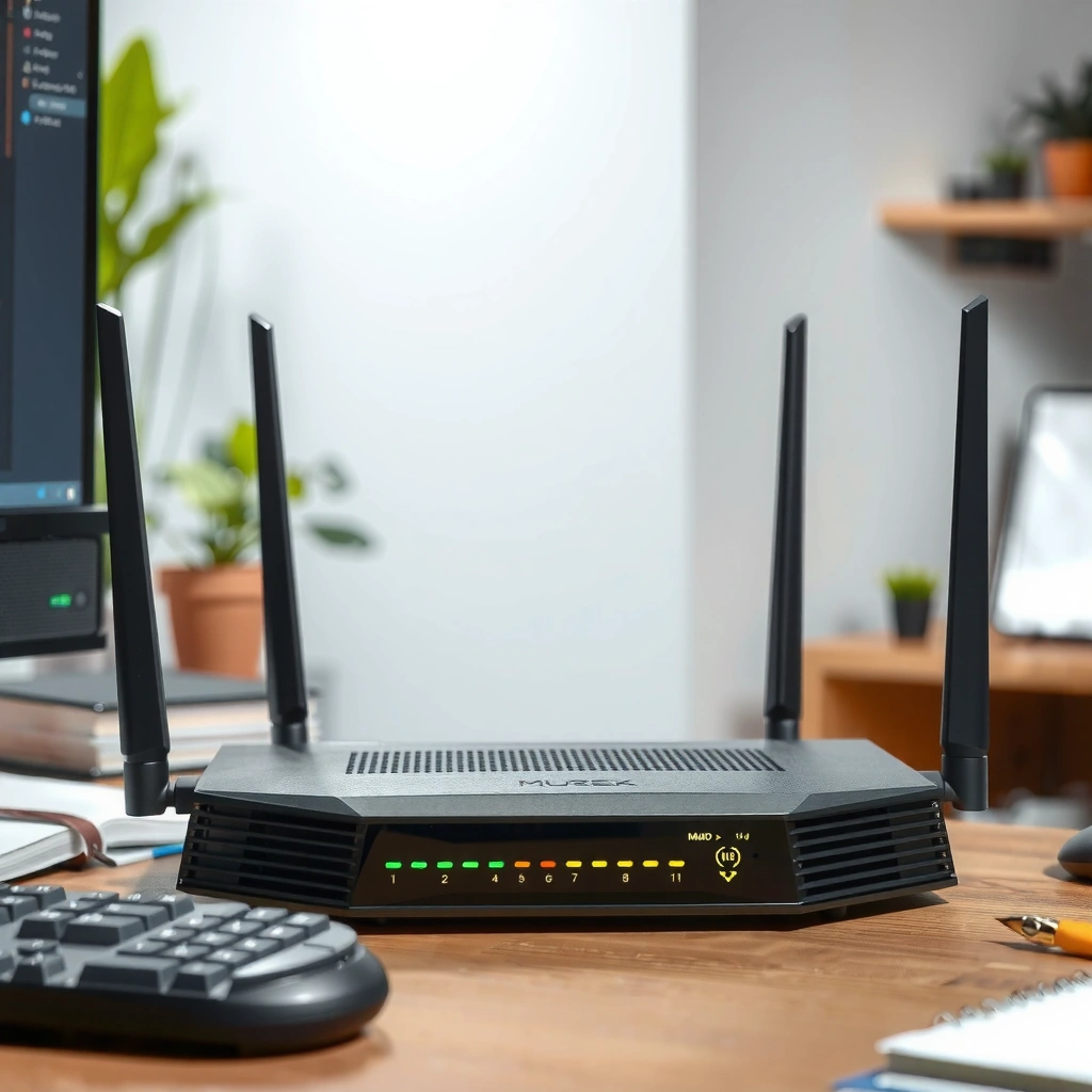 Illustration comparing the core functions of a modem and a router in networking.
