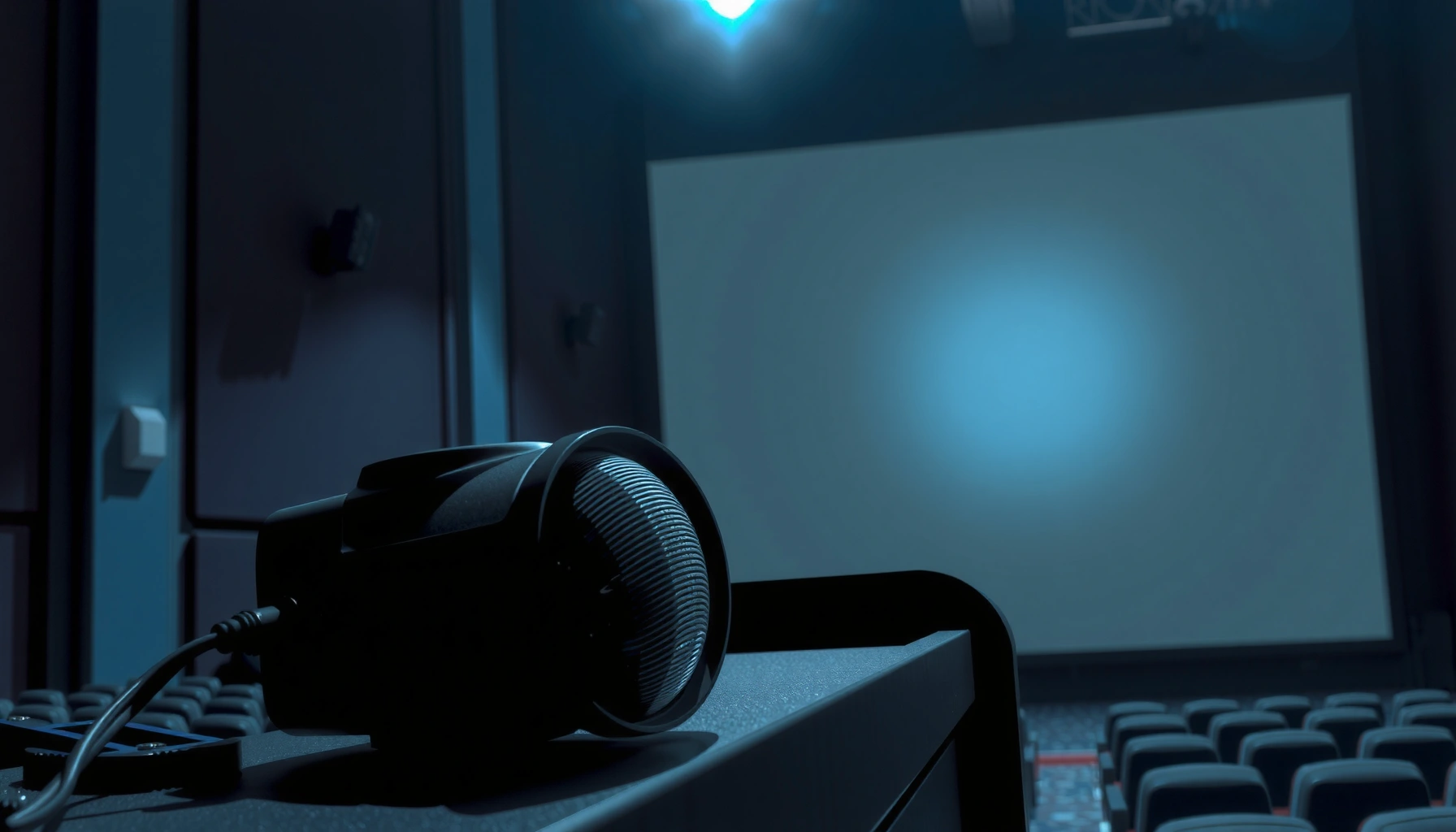Illustration of how movie theater projectors work, showcasing key components and processes.