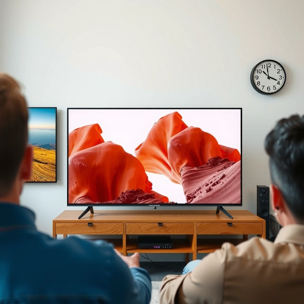 Comparison of picture quality and color handling in Samsung S95H and Philips OLED+950 TVs