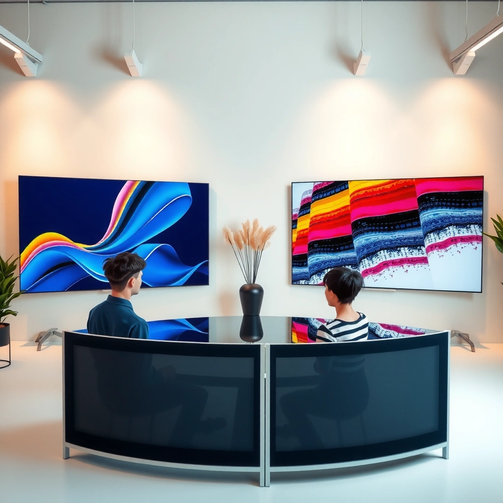 Comparison of brightness, color accuracy, and upscaling in Samsung S90H and Philips OLED810 TVs