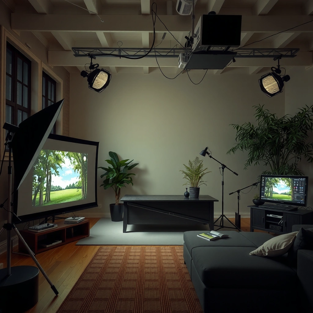 Visual representation of the ideal lumens range for outdoor projector viewing at night.