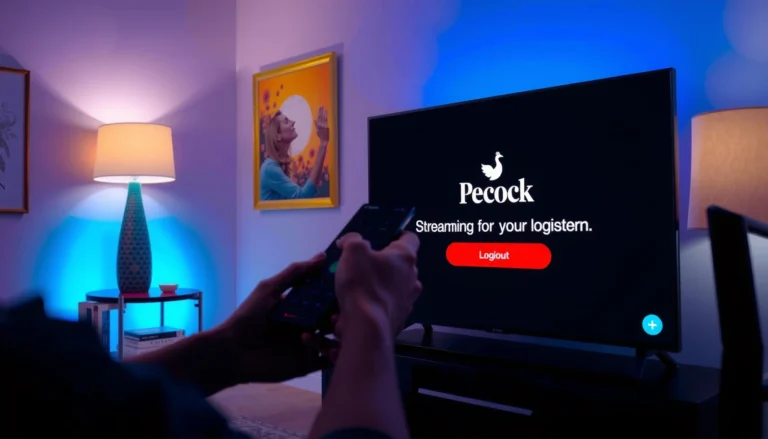 Image illustrating how to fix Peacock logging out on a Smart TV.