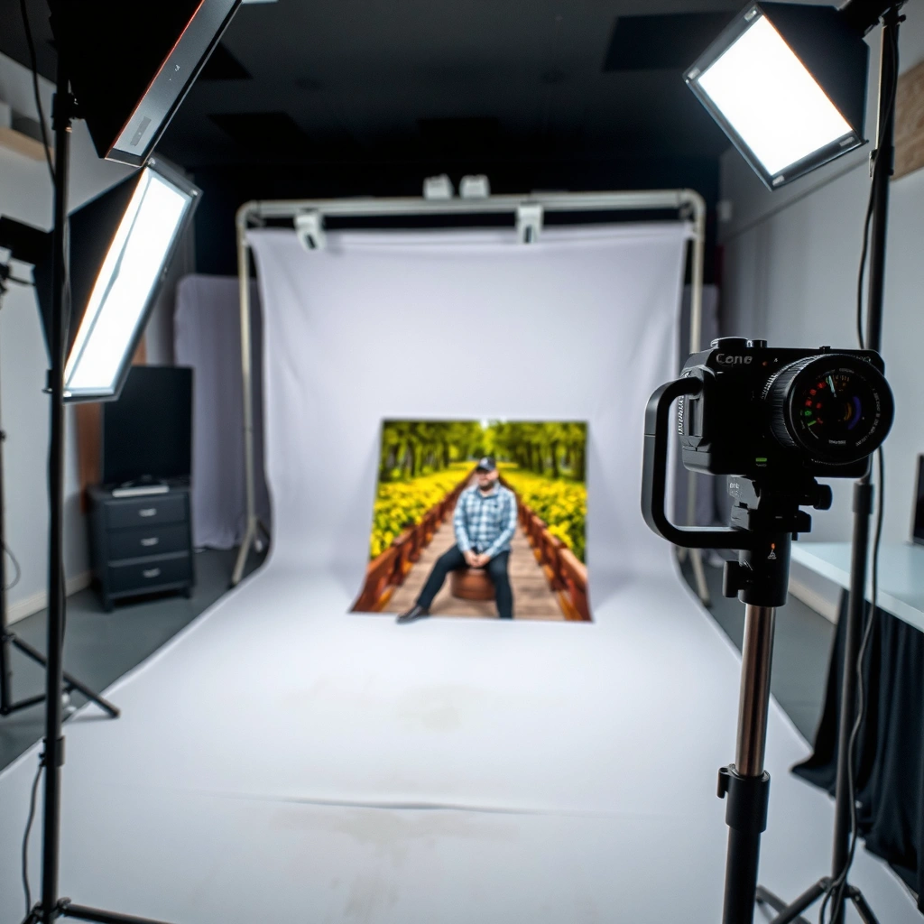 A well-prepared room for projector calibration with optimal setup and lighting conditions.