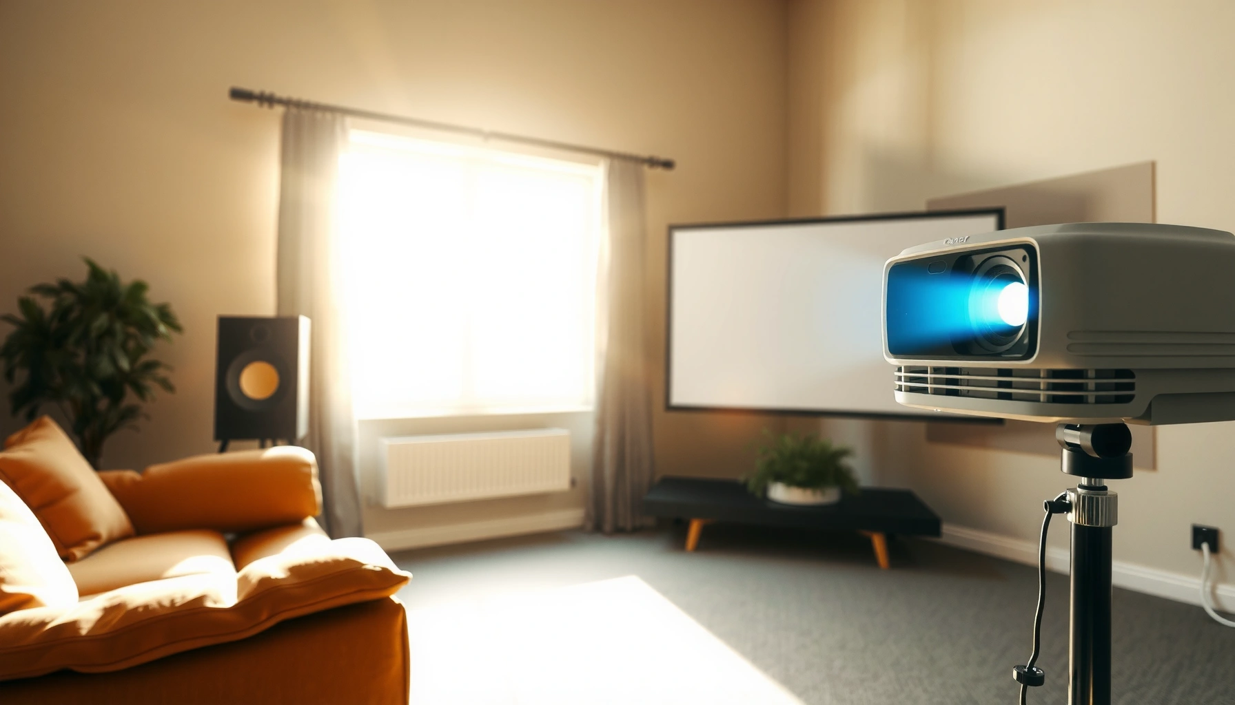 Understanding lumens needed for projector use in daylight conditions.