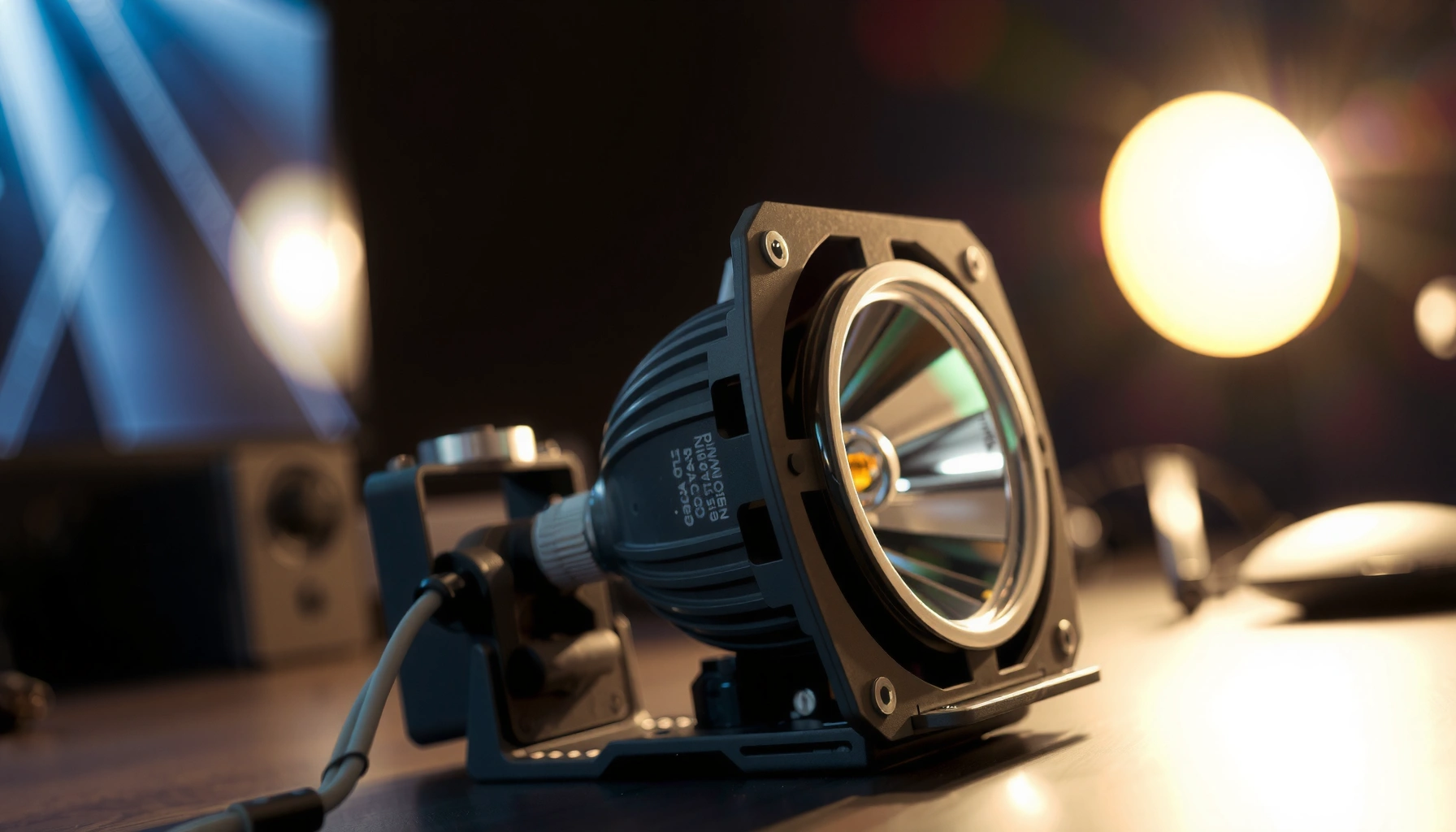 Infographic showing typical costs and factors affecting projector bulb prices