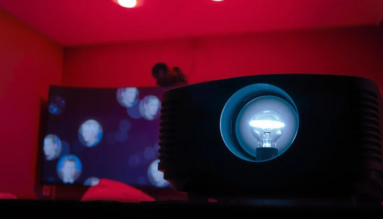 Infographic on how long projector bulbs last and tips for extending their lifespan