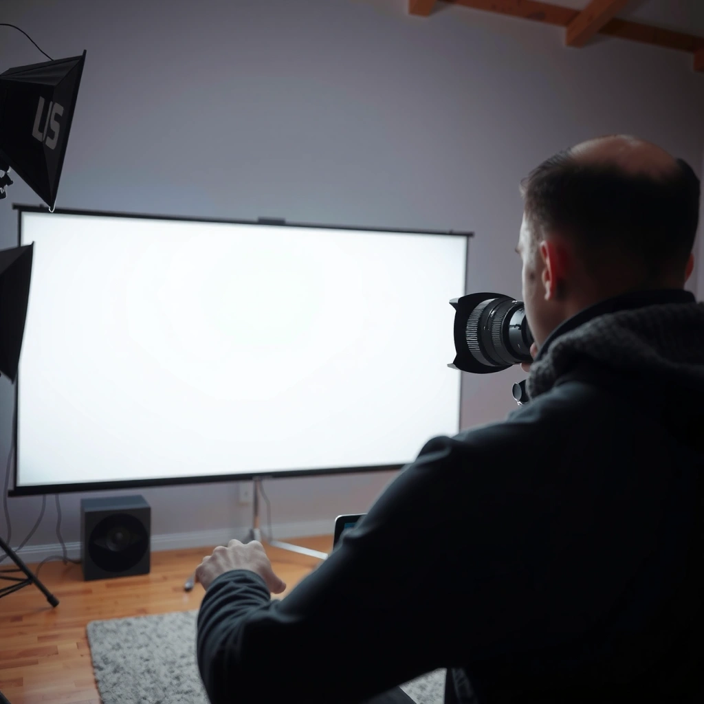A checklist showing projector compatibility options for screen casting setup.