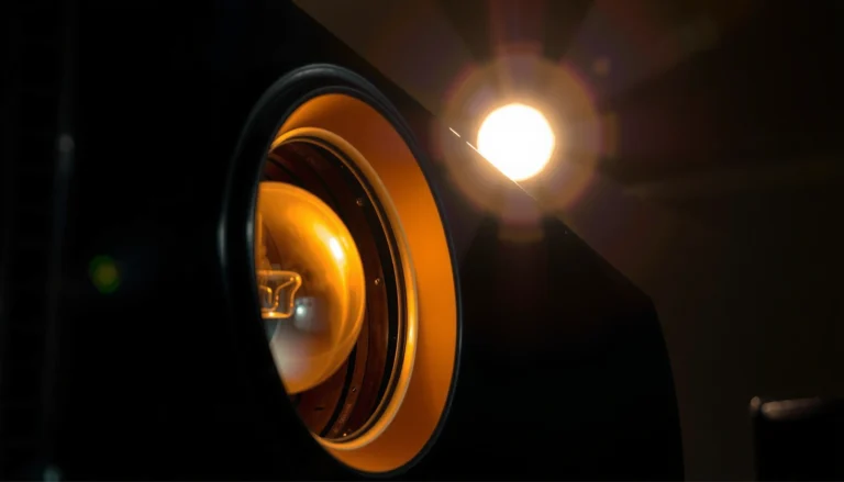 Illustration of projector lamp lifespan and factors affecting longevity in years.