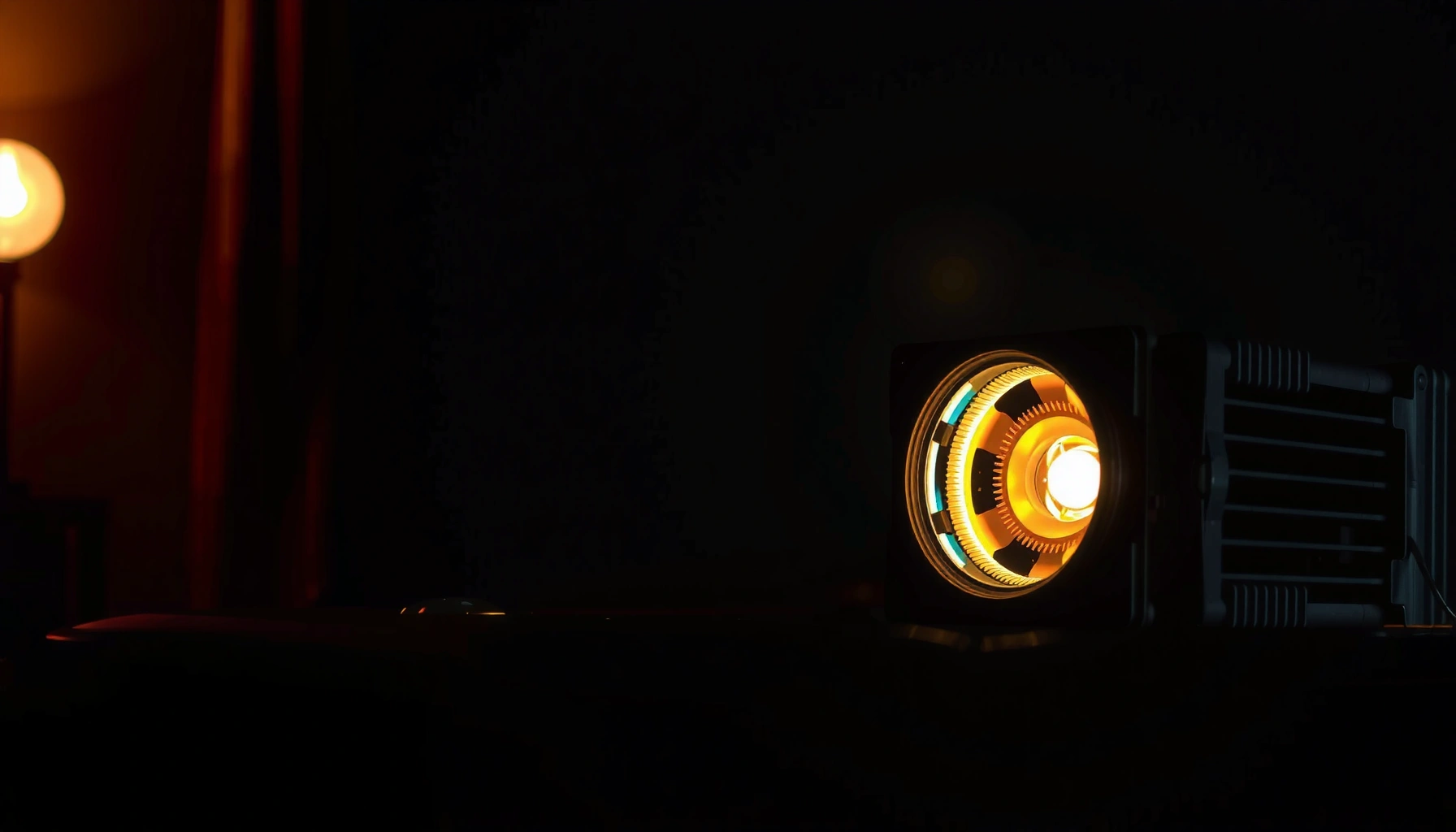 Illustration of projector lamp lifespan and signs for replacement in projectors.