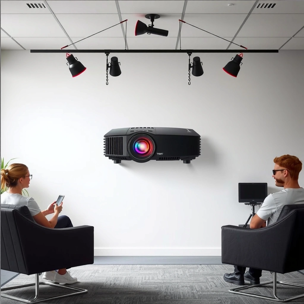 Typical lifespan ranges of different projector lamp types including bulbs and LEDs.