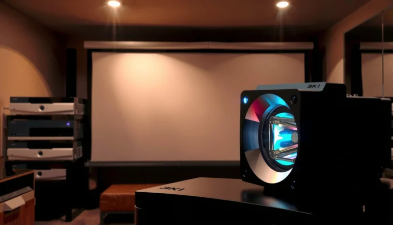 Visual guide on how often to replace projector lamp with timing and signs for optimal performance.