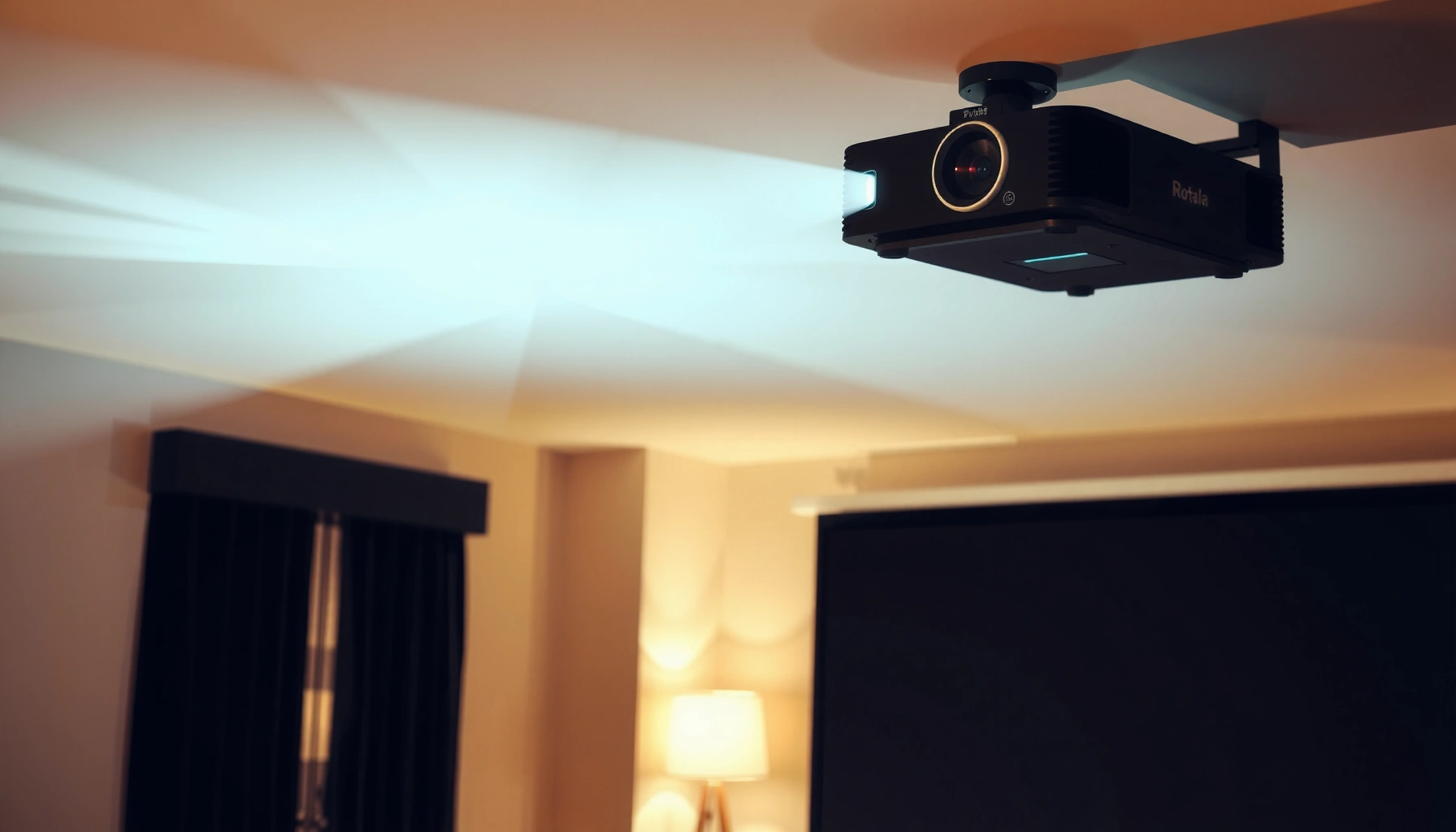 A projector with a focus on its lifespan and durability, relevant to how many years it lasts.