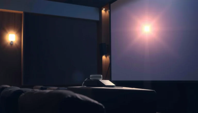 A graphic illustrating the importance of lumens in projectors for optimal viewing experience.