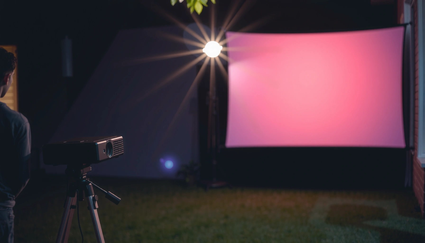 Guide on how many lumens are needed for outdoor projectors for optimal viewing.