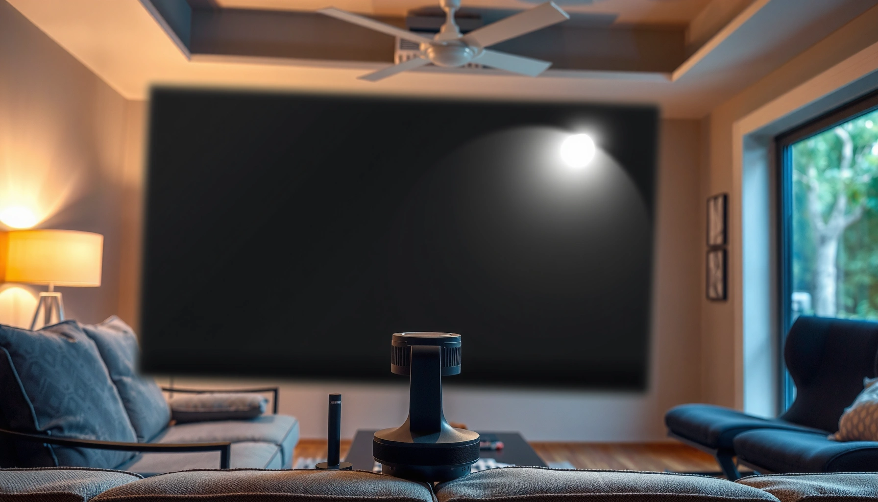 Understanding lumens required for projectors in well-lit environments.