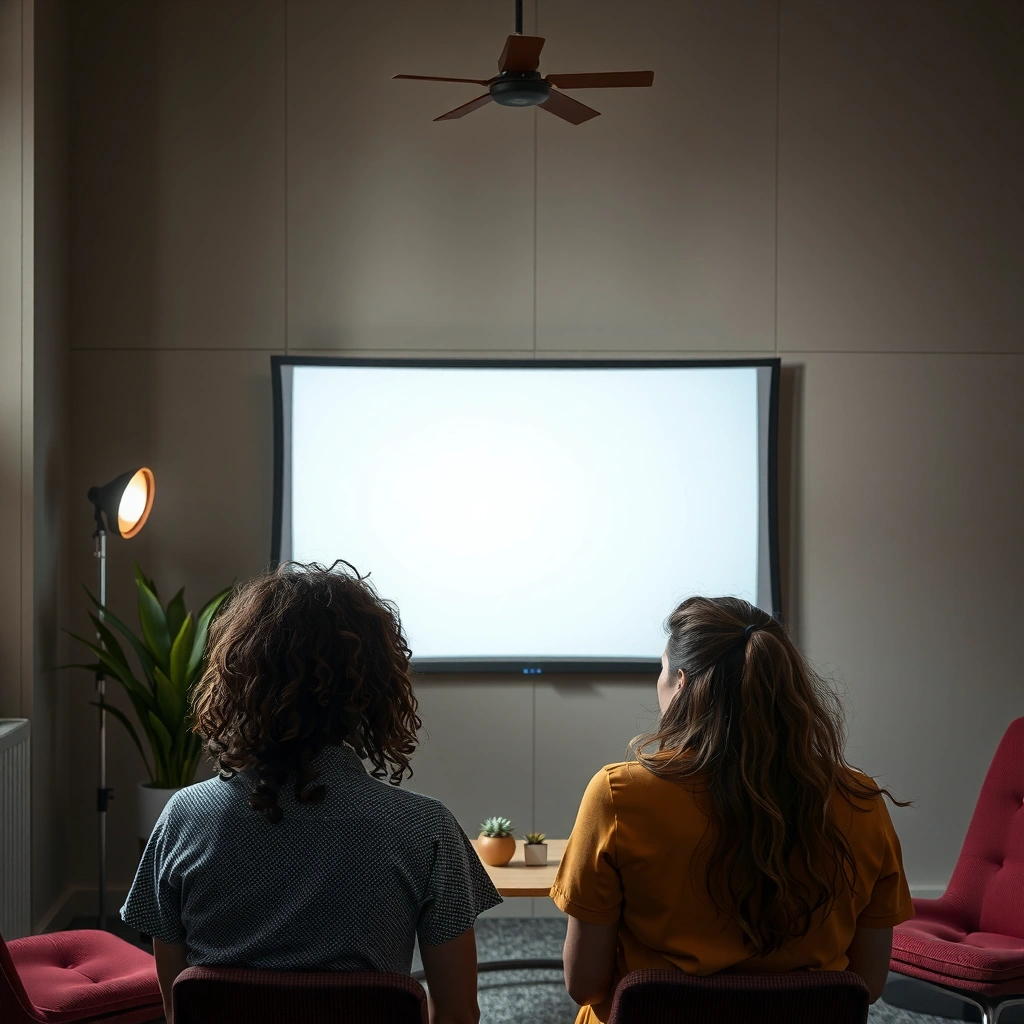 Menu settings for adjusting brightness, contrast, and lamp mode on a projector.