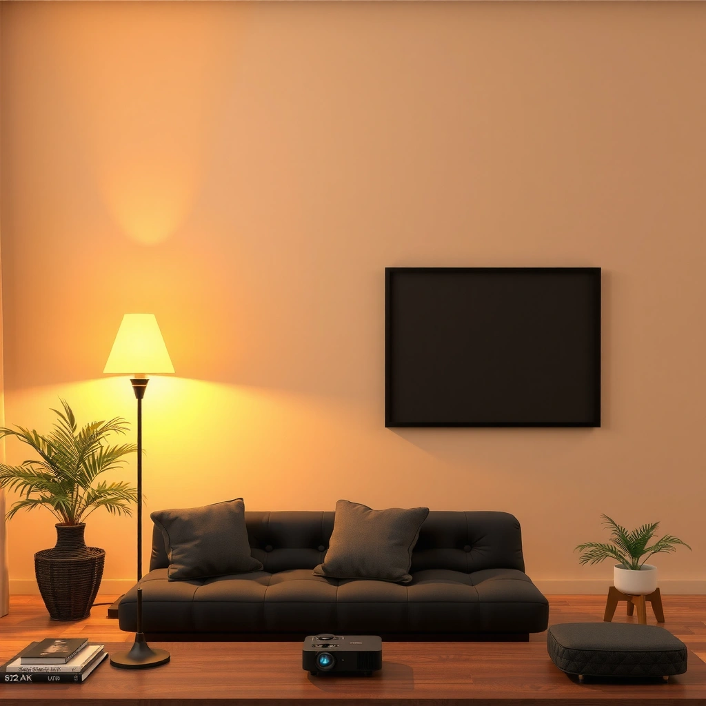 Image showing how to find the actual power use in watts for a projector