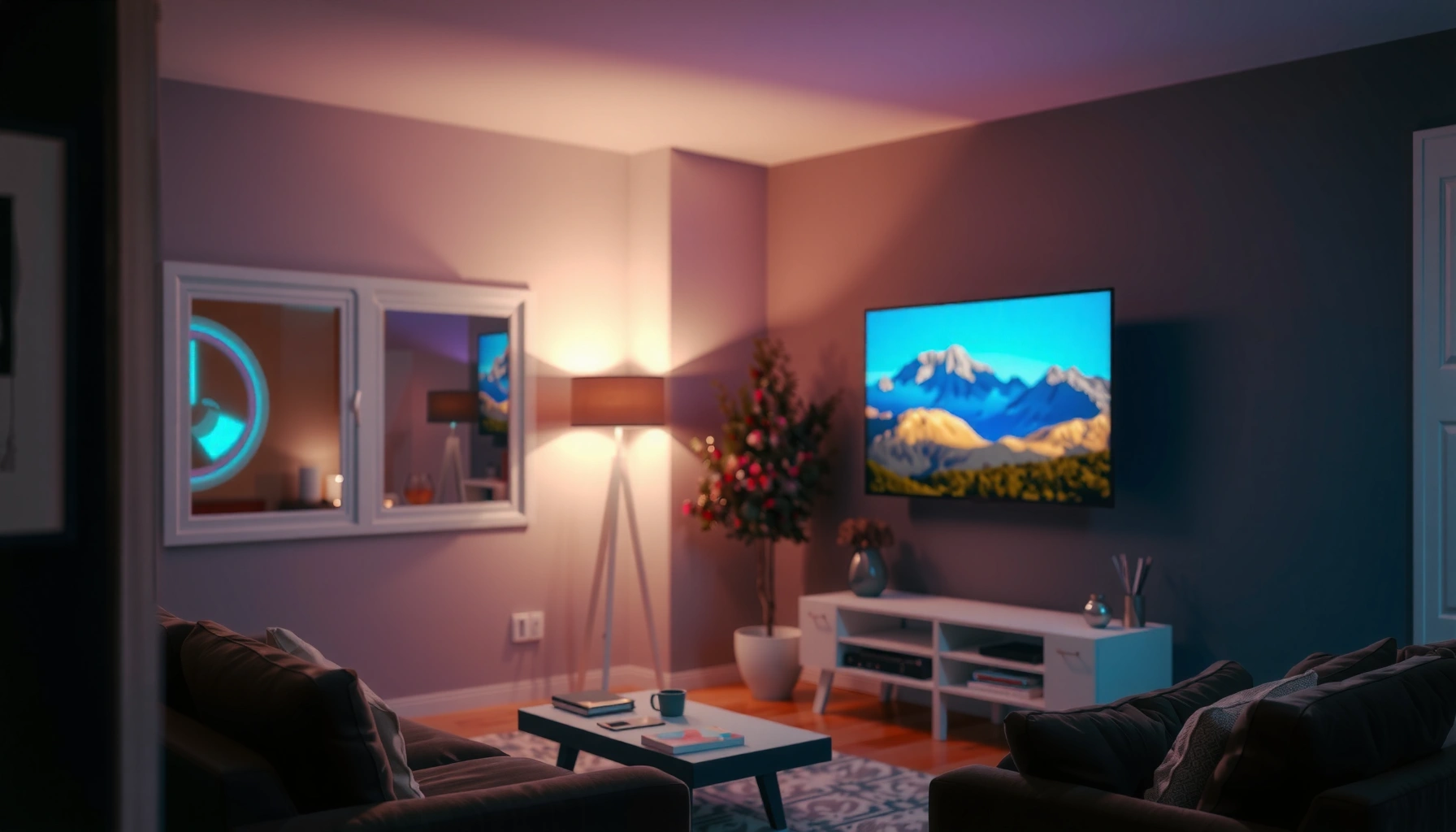 A projector TV setup showing typical price ranges and buying tips for consumers.