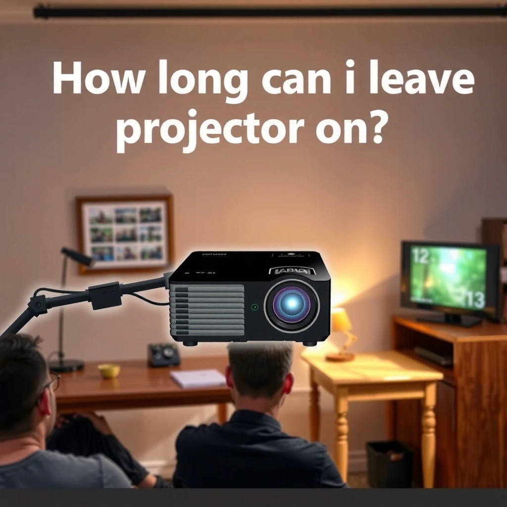 Comparison of lamp and LED/laser projectors for safe usage time