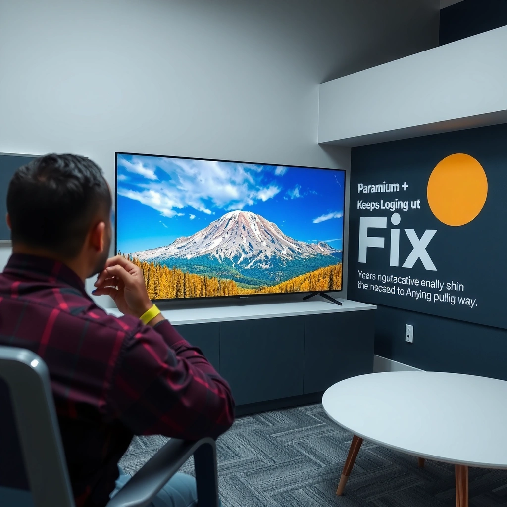 A checklist of quick checks to troubleshoot Paramount+ logging out on Smart TV.