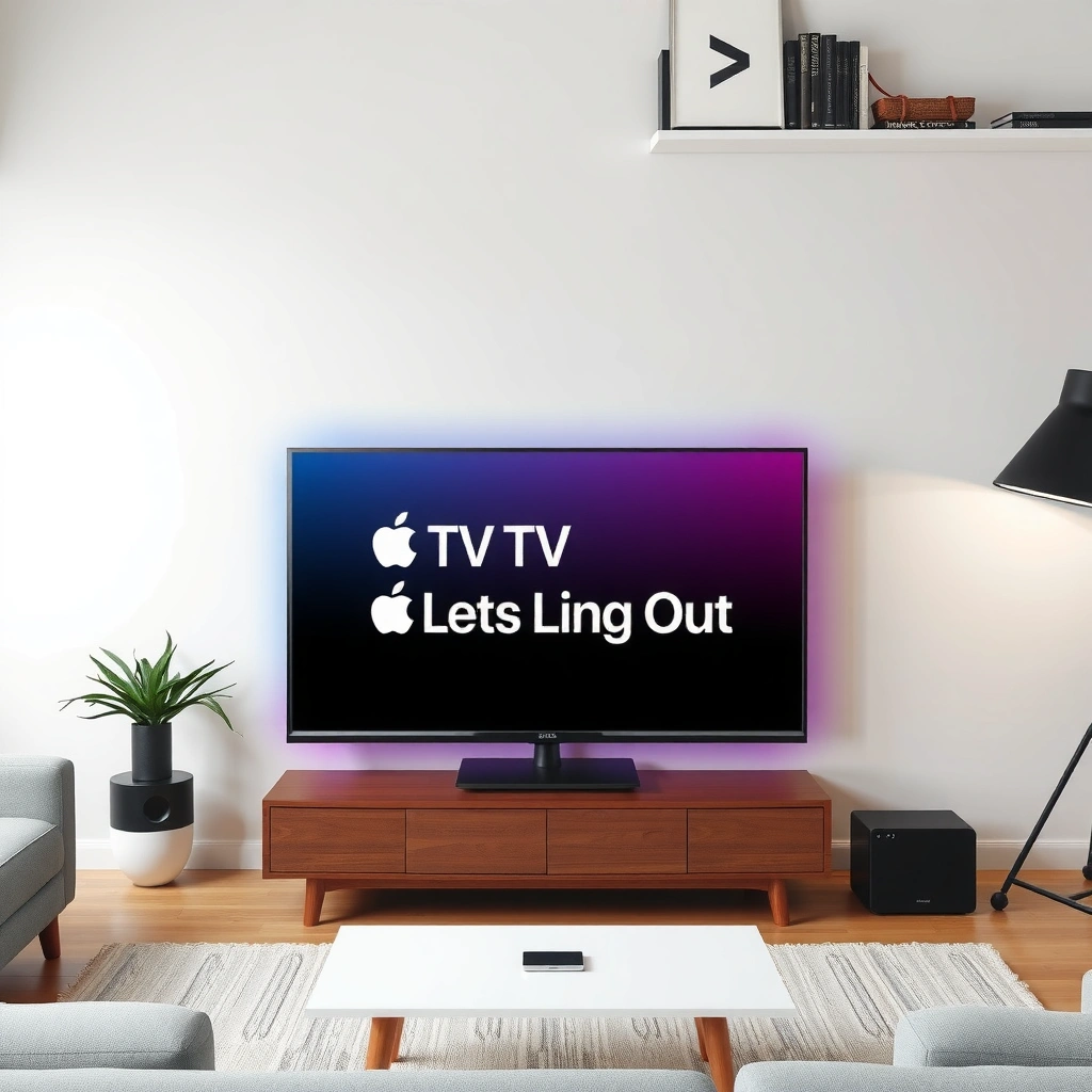 Image showing quick fixes for Apple TV session and network reset to prevent logging out on smart TV.