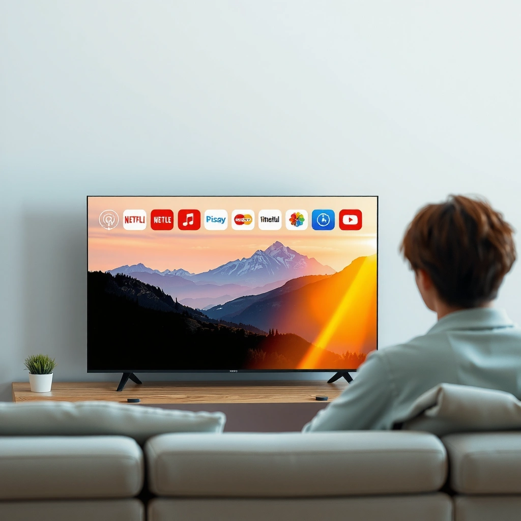 Illustration of quick restart steps to fix Paramount+ loading issues on Smart TV.