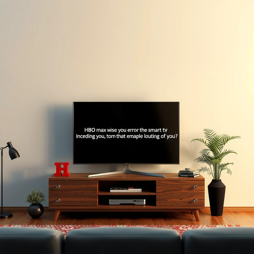 User restarting HBO Max app on smart TV to fix error code