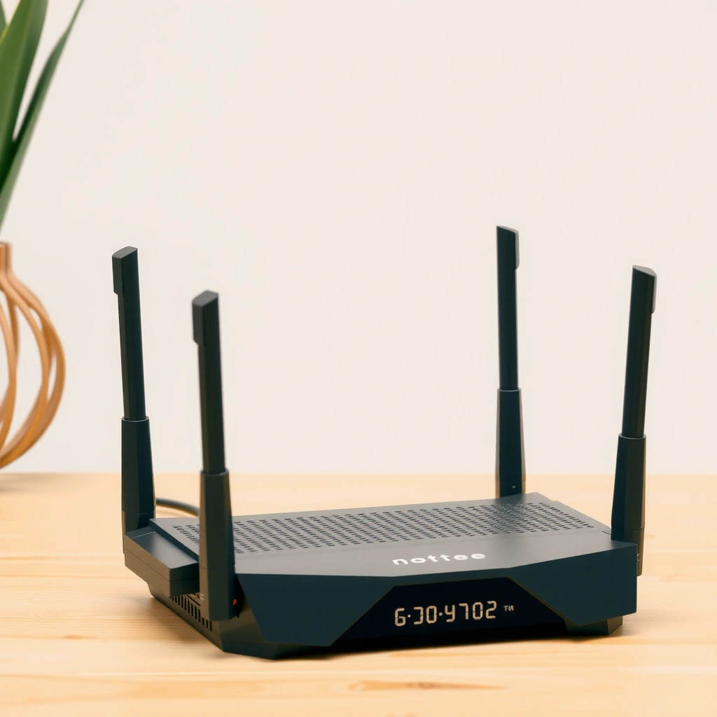 Image showing a router label with the default Wi-Fi password for easy identification.