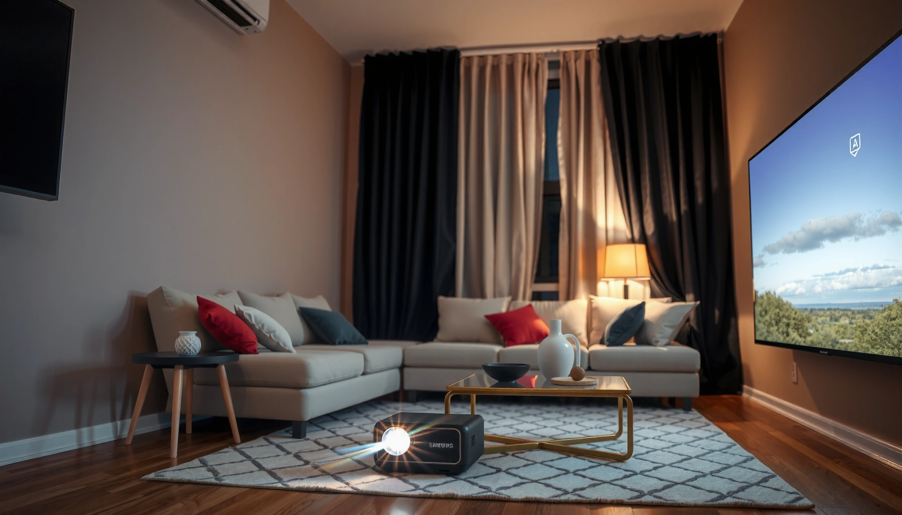 A visual representation of the Samsung Freestyle projector and its pricing factors.