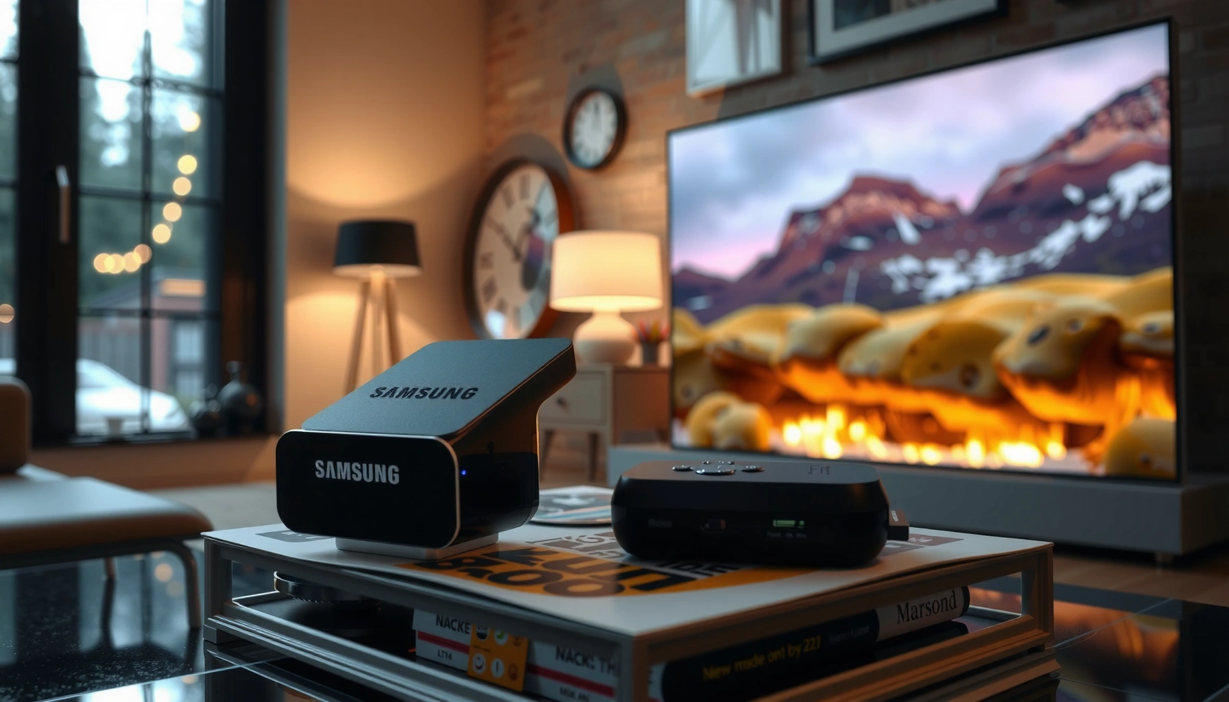 Comparison between Samsung QN80F and Roku Pro Series TVs for buyers