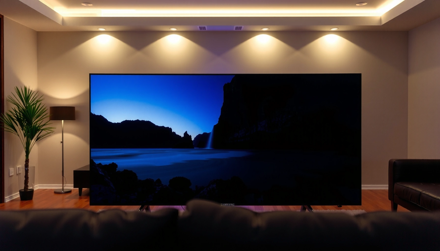 Side-by-side comparison of Samsung S85H and LG B6 TVs for choosing the best model.