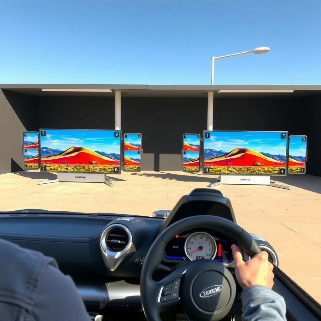 Comparison of Samsung S95F and Panasonic Z95B OLED TVs highlighting practical differences