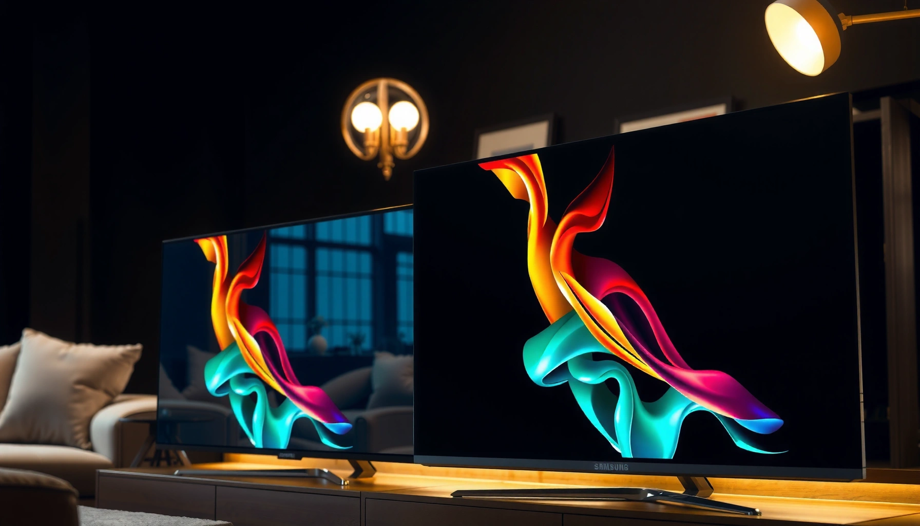 Comparison of Samsung S95F and Panasonic Z95B OLED TVs for better viewing experience