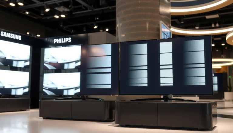 Comparison of Samsung S95H and Philips OLED910 OLED TVs for buyers.