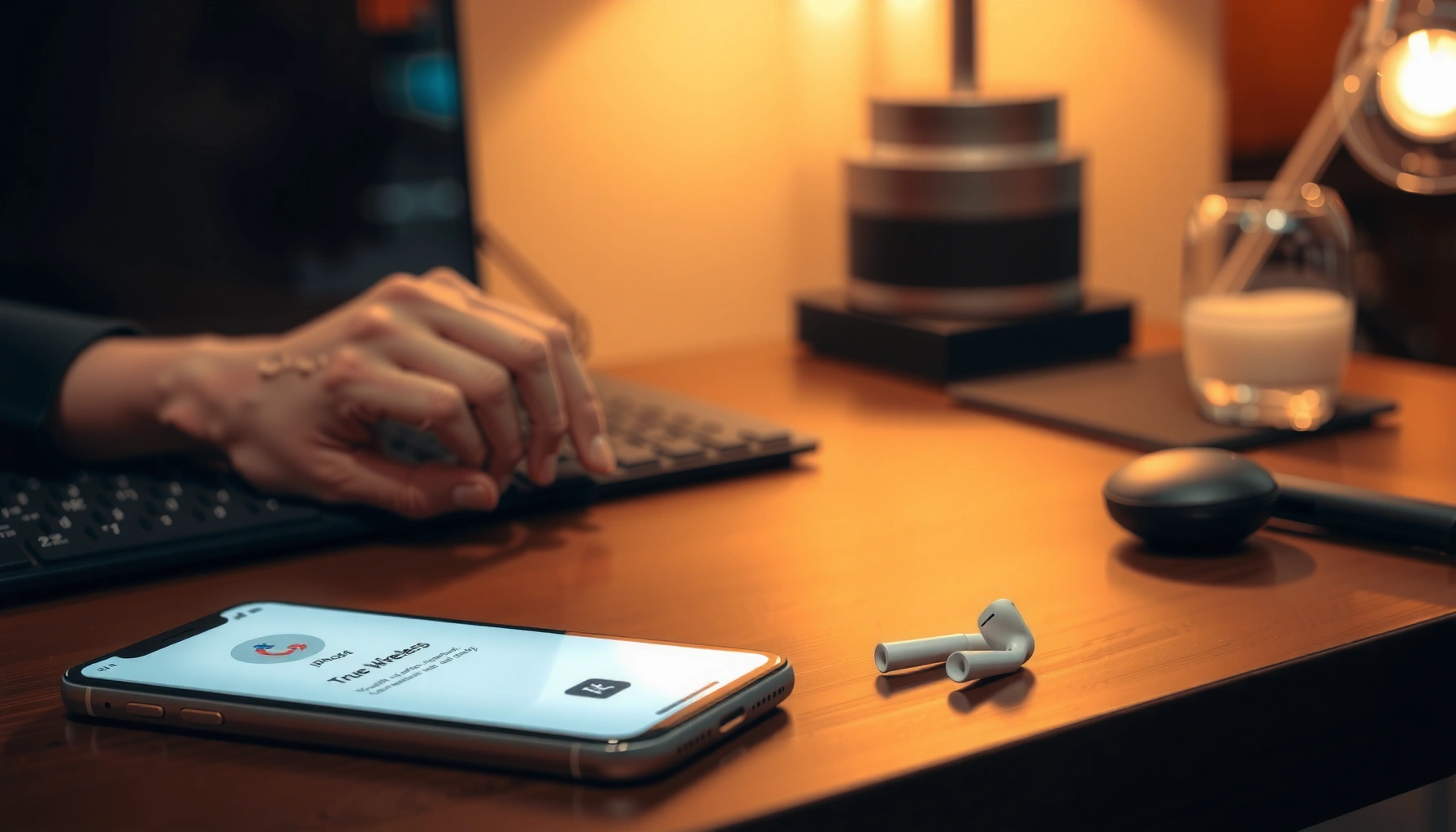 Step-by-step guide on how to set up earbuds on an iPhone for optimal use.