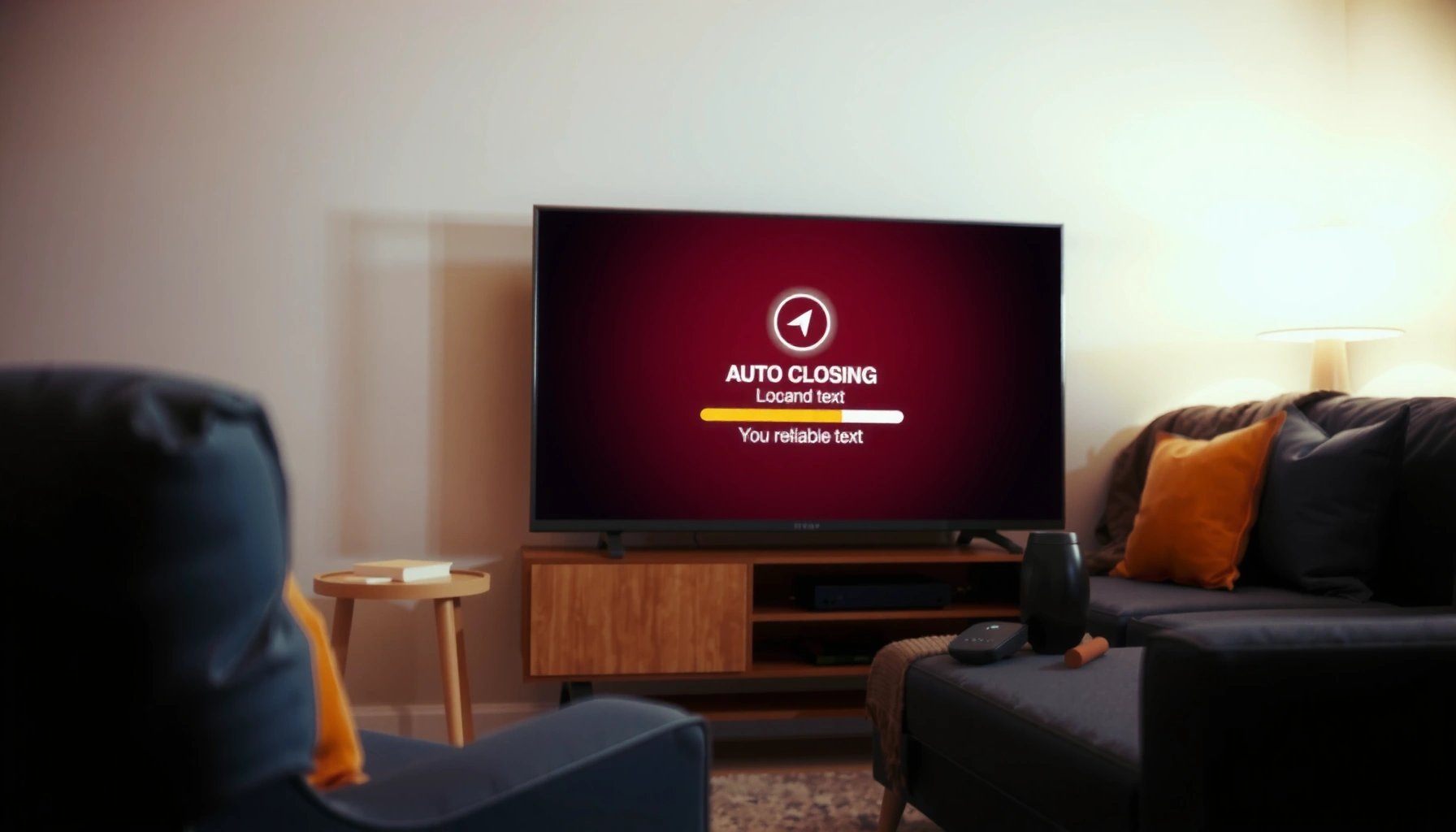 Smart TV displaying apps that keep closing by themselves, illustrating common issues and solutions.