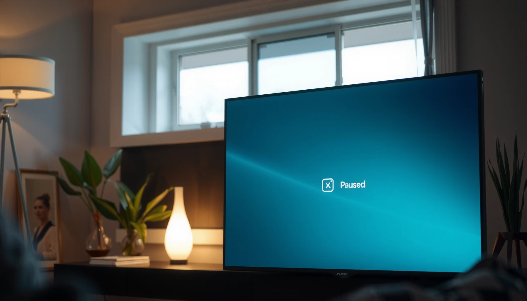 Smart TV displaying error message for apps not working, highlighting common causes and fixes.