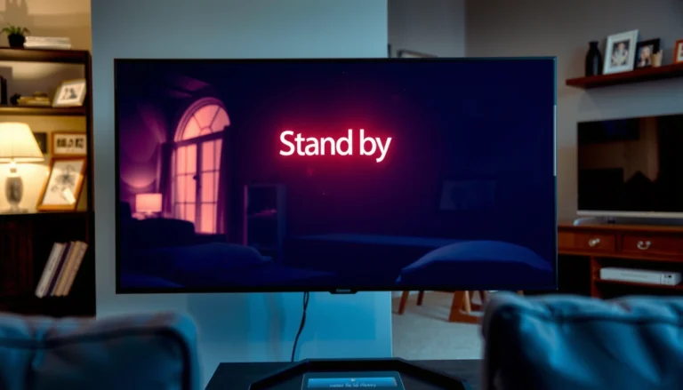 Image showing a smart TV with a red light blinking, indicating potential issues and fixes.