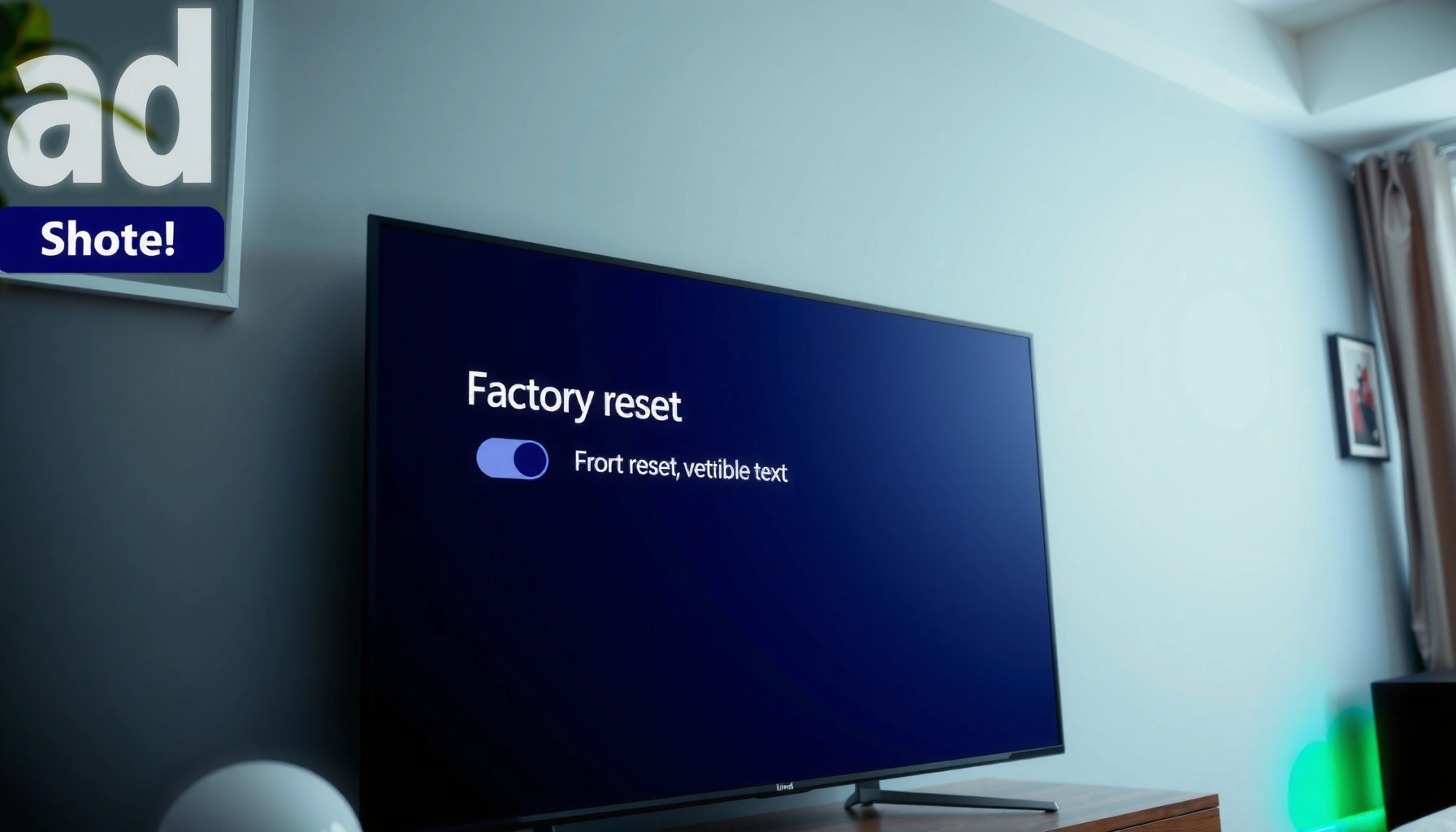 Troubleshooting a Smart TV factory reset not working, with causes and effective fixes.