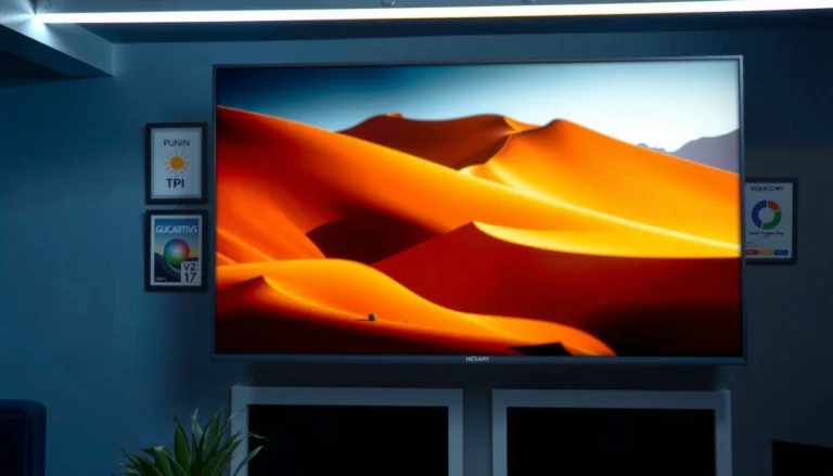 A smart TV displaying an error message, illustrating common causes and fixes for restarting problems.