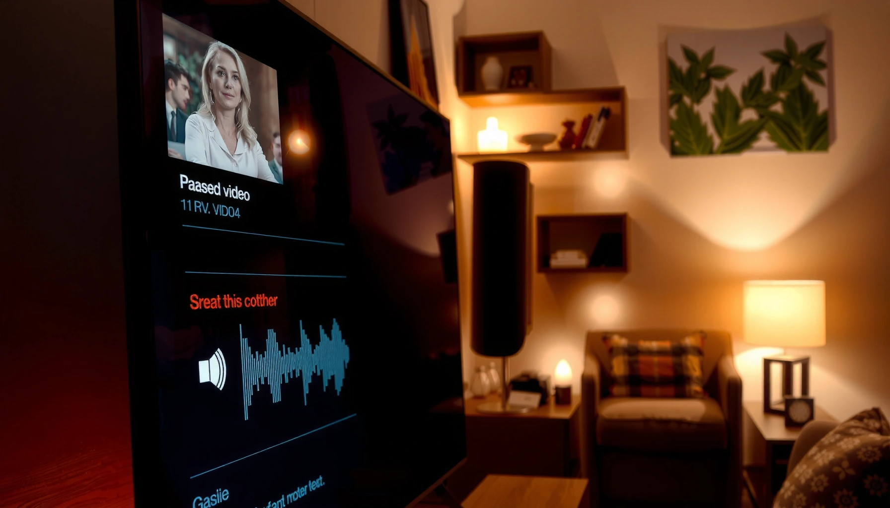 Image illustrating causes and fixes for hard-to-hear voices on Smart TVs