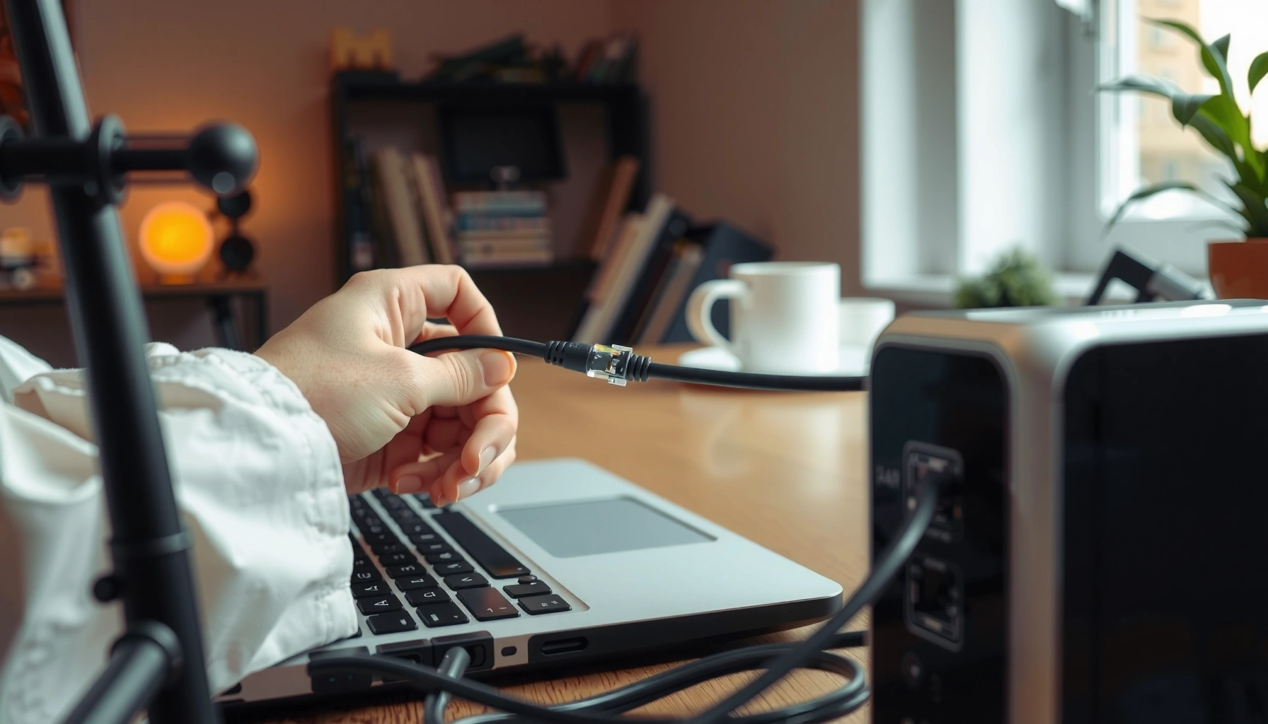 Step-by-step guide on how to turn on Ethernet for better internet connectivity.