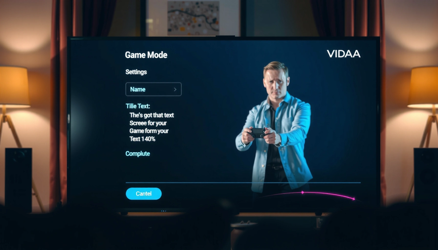 Step-by-step guide to activating Game Mode on VIDAA TV for enhanced gaming performance.