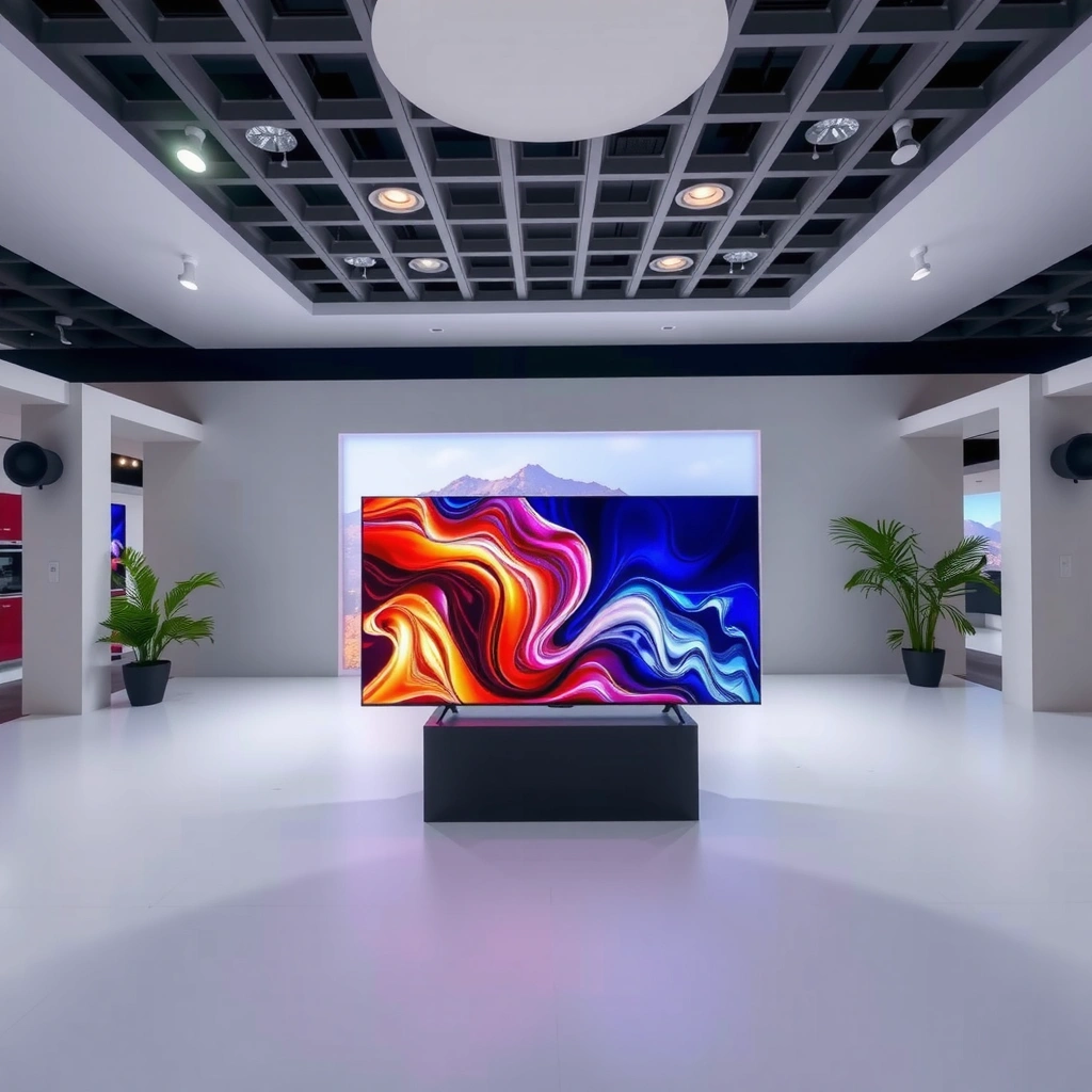 Comparison of brightness, contrast, and upscaling in Sony Bravia 9 and TCL QM8K TVs.