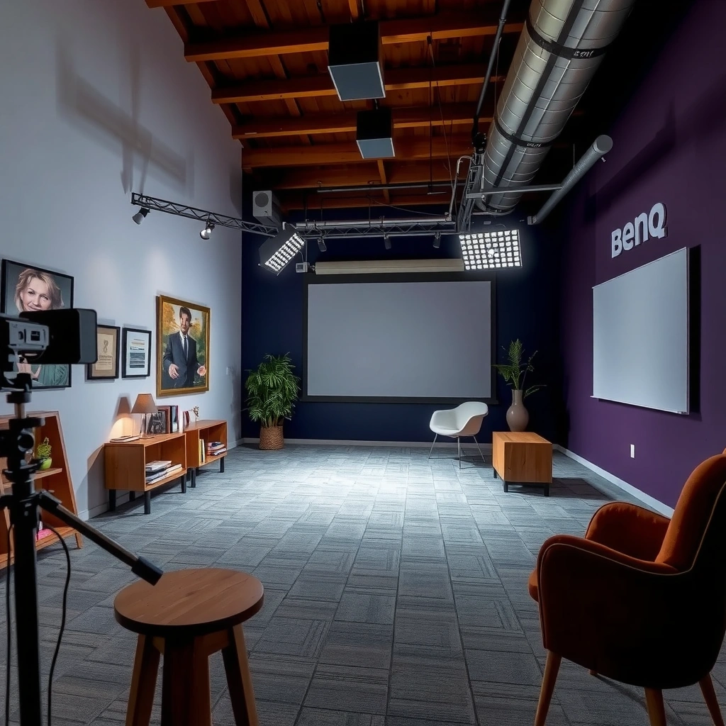Illustration explaining what lamp life means for BenQ projectors and its impact on performance.