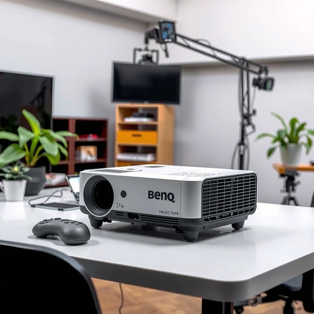 Infographic explaining BenQ projector lamp life and what hours of usage mean
