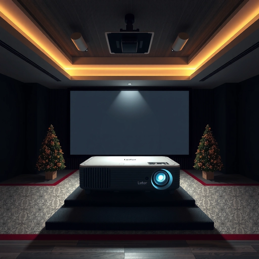Illustration explaining what a bright room means for projector lumen requirements