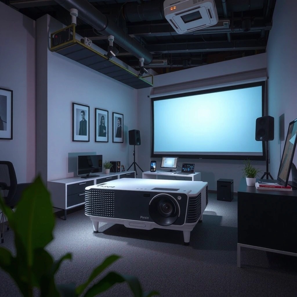 Illustration explaining what continuous means for projectors in usage hours
